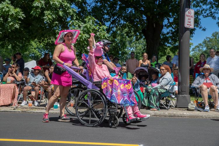 A colorful showing at Parade the Circle.